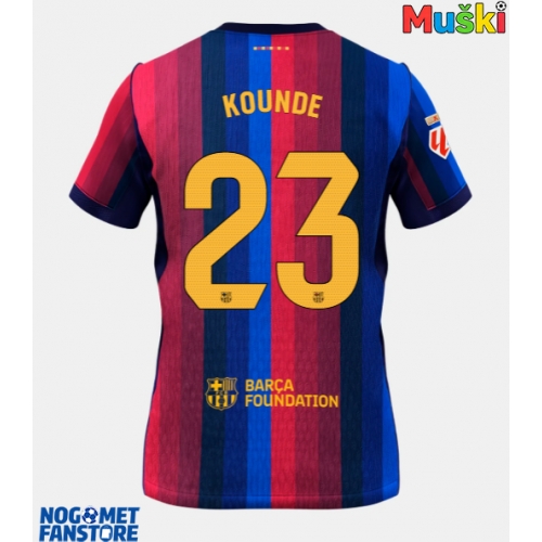 Barcelona Jules Kounde #23 Domaci Dres 2026-27 Kratak Rukav